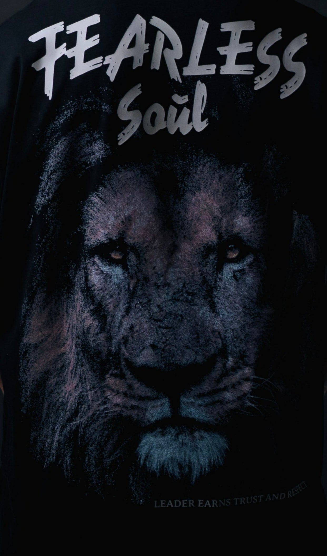 Fearless Soul- Premium Oversized T-Shirt - Drop Shoulder Fit