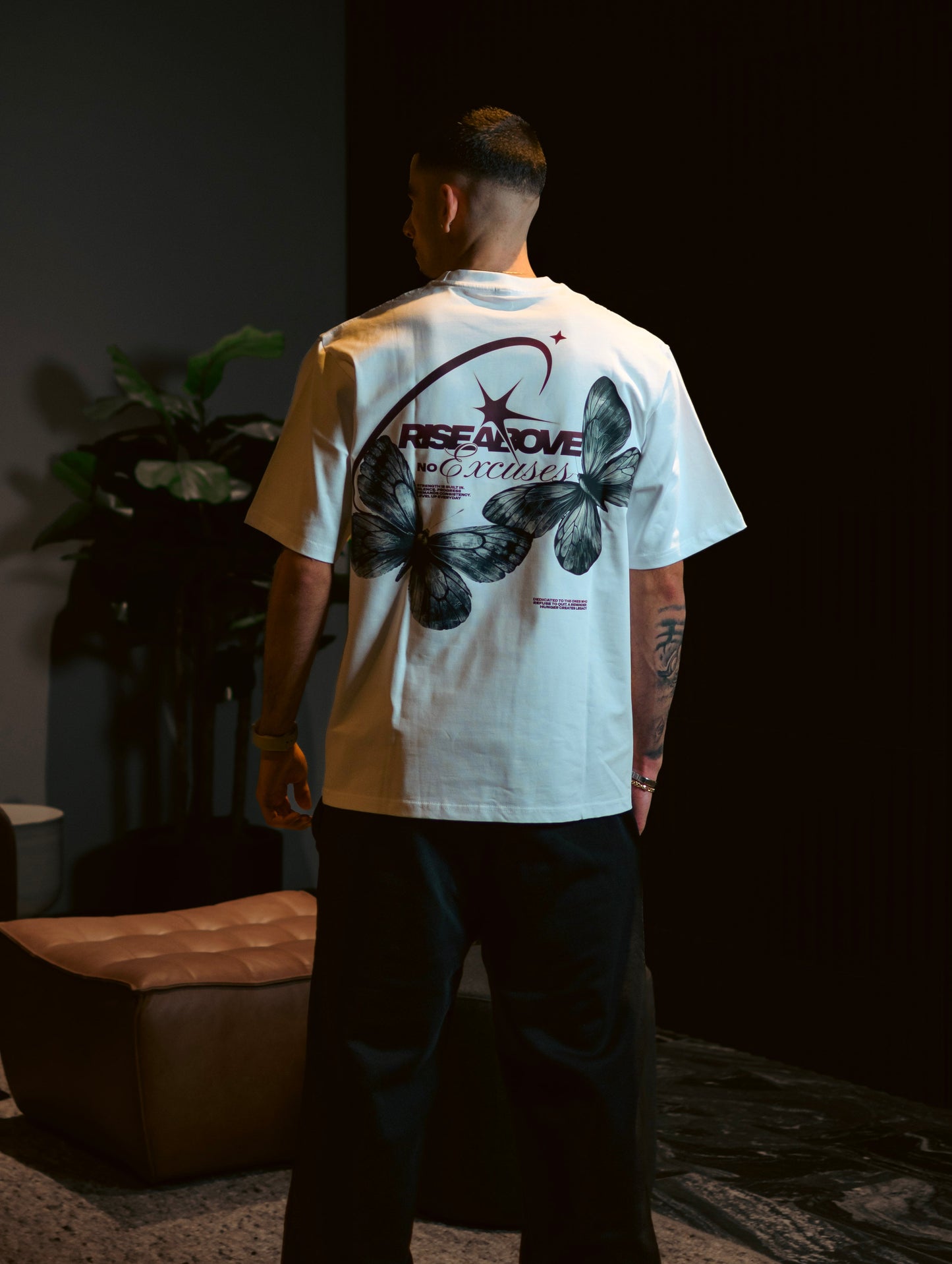 No Excuses - Premium Oversized T-Shirt - Drop Shoulder Fit