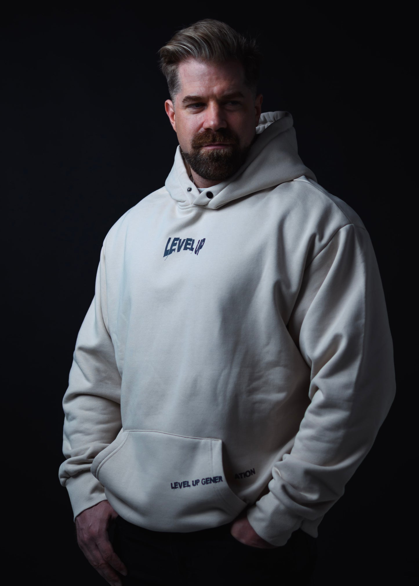 LevelUp Genertion - Premium Heavyweight Oversized Hoodie