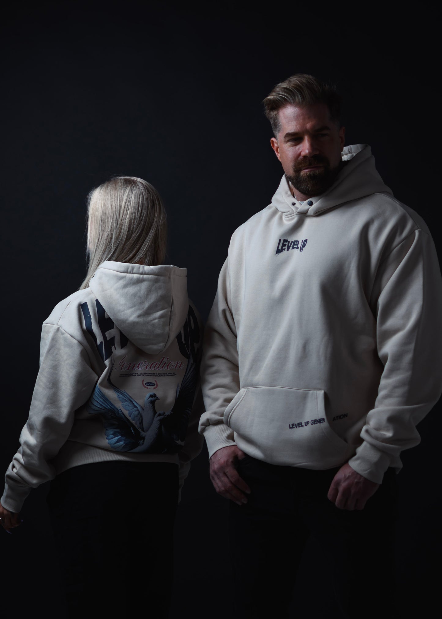 LevelUp Genertion - Premium Heavyweight Oversized Hoodie
