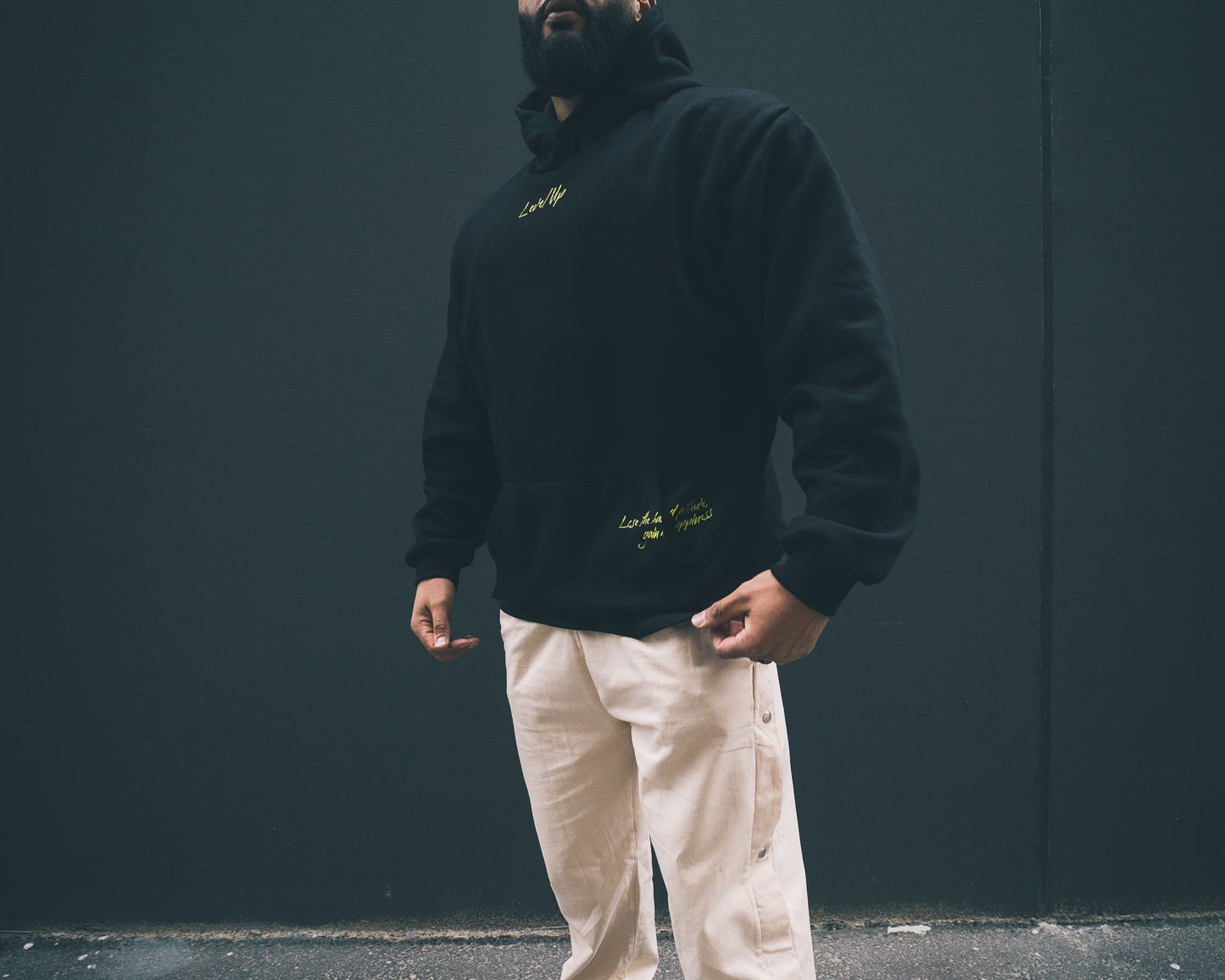Oversize_heavyweight fleece hoodie