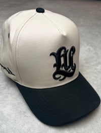 LevelUp LU Cap — Cream/Black