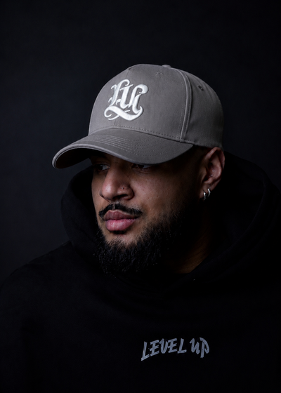 LevelUp LU Cap — Grey