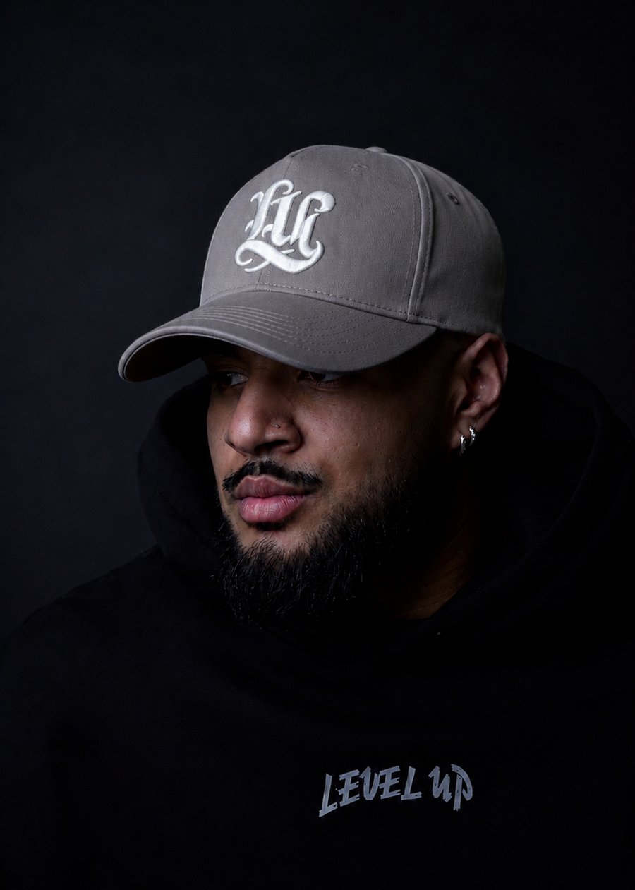 LevelUp LU Cap — Grey