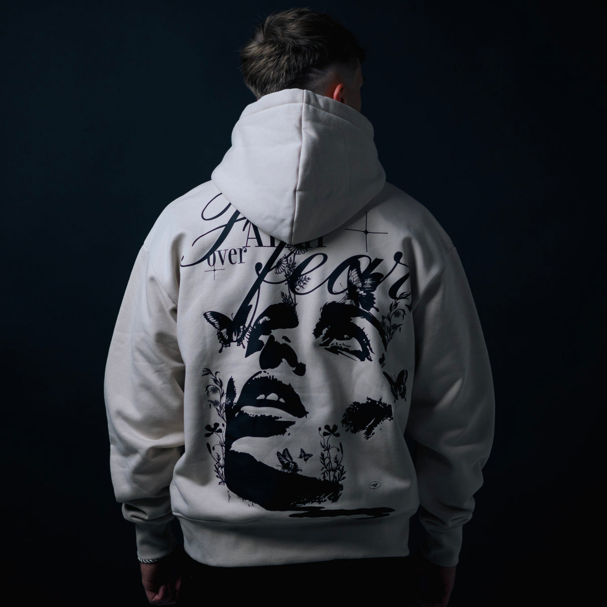 Faith Over Fear- Oversized Hoodie