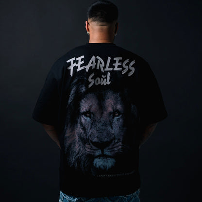 Fearless Soul- Premium Oversized T-Shirt - Drop Shoulder Fit