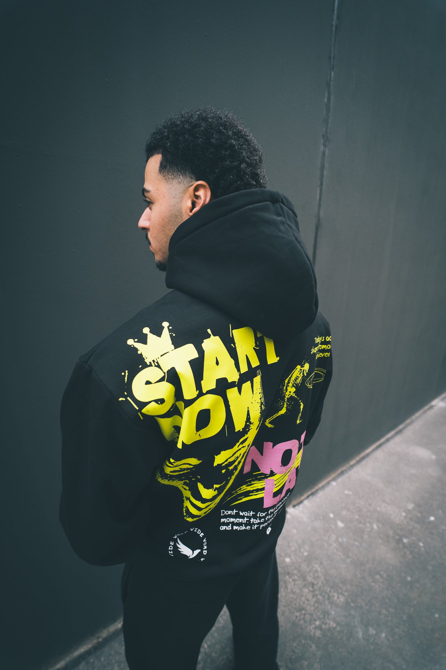 Start Now - Premium Heavyweight Hoodie